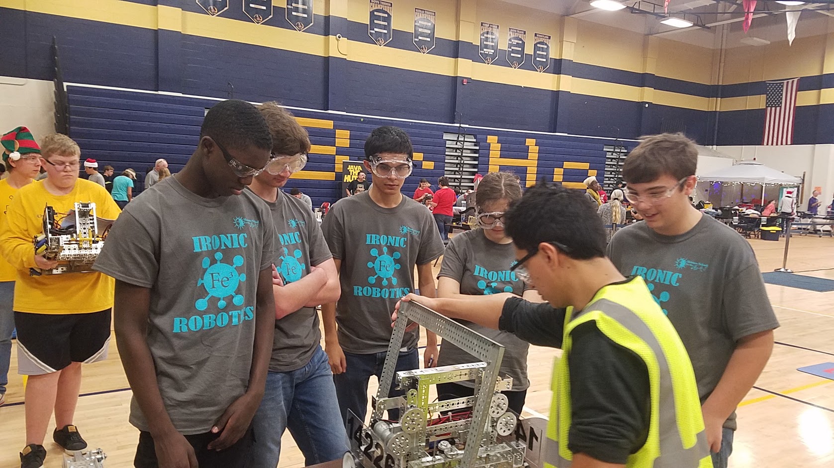 Pre-competition robot inspection